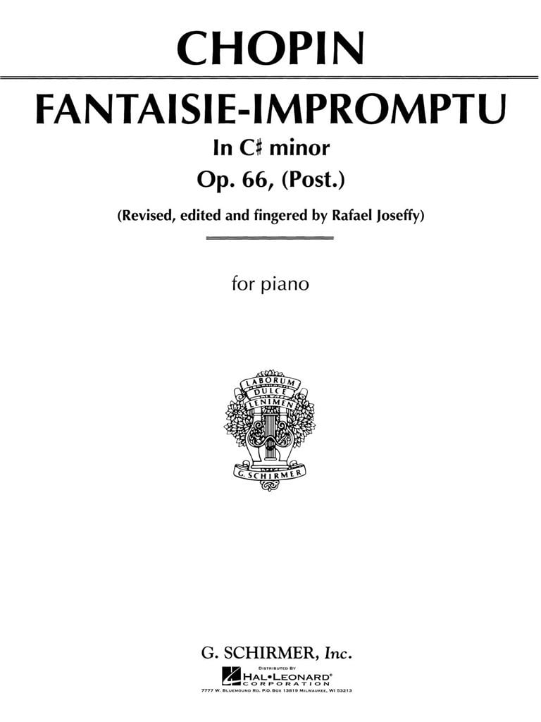Fantasie Impromptu, Op. 66 in C# Minor